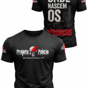 Camiseta PROJETO POLÍCIA
