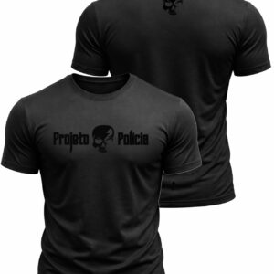 Camiseta Skull all black