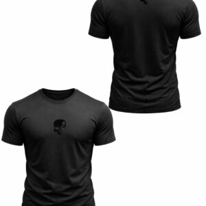 Camiseta basic Black Skull